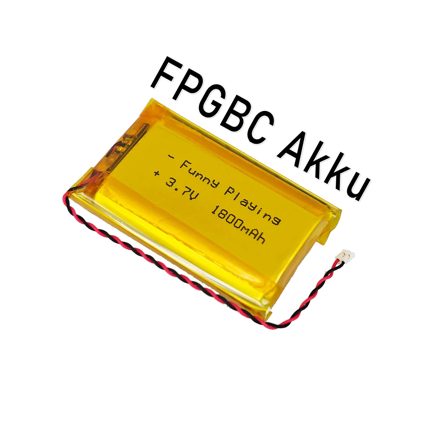 FunnyPlaying FPGBC Ersatz Akku 1800 mAh 3,7V
