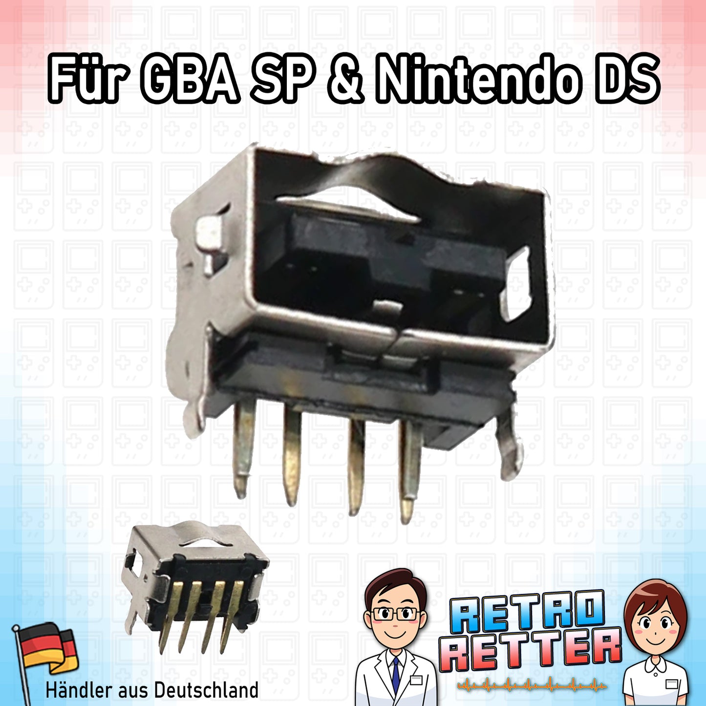 Ersatz Ladebuchse für Nintendo DS & GAME BOY Advance SP
