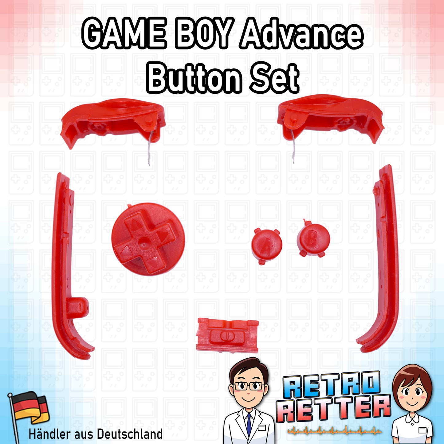 Tasten für den GAME BOY Advance - NEU Farbe: Farbauswahl