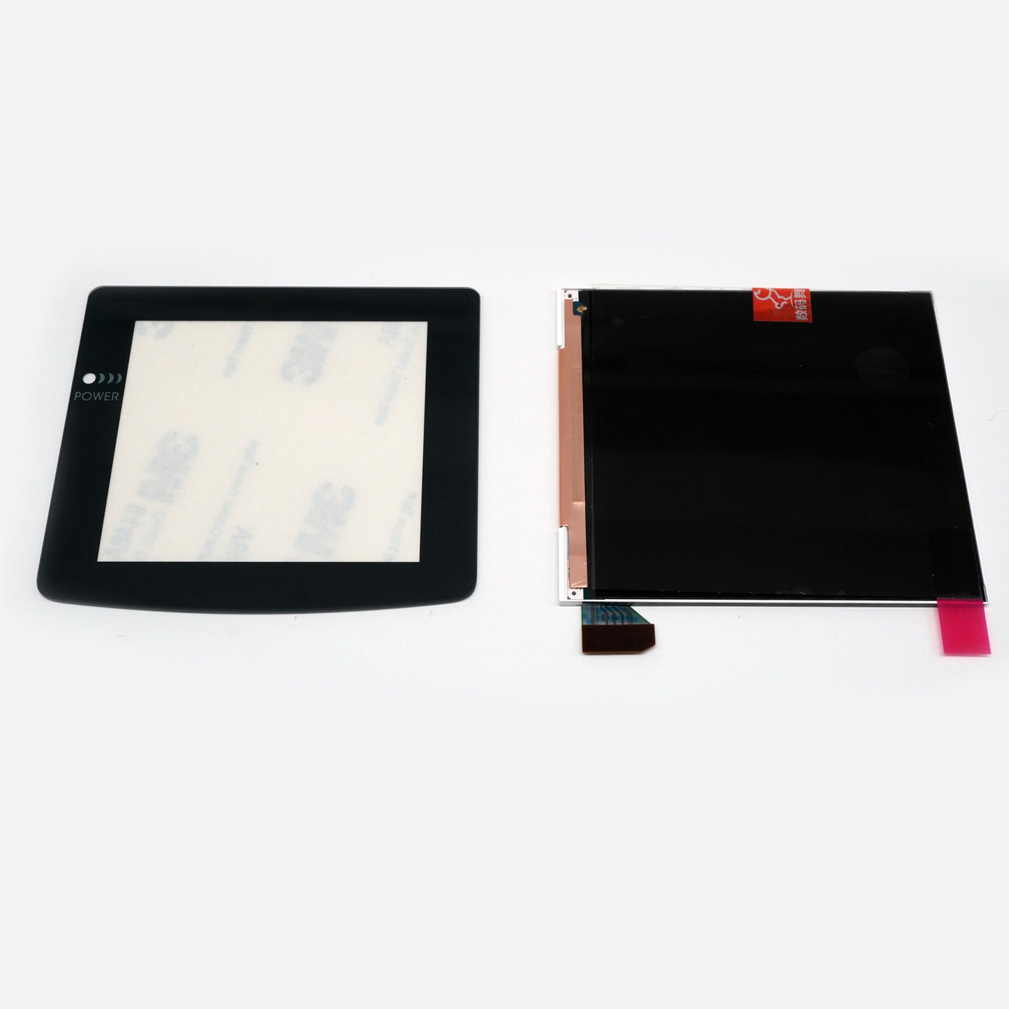 GAME BOY Color XL IPS LCD Bildschirm Set Schwarz - Aus diversen YouTube Videos bekannt -