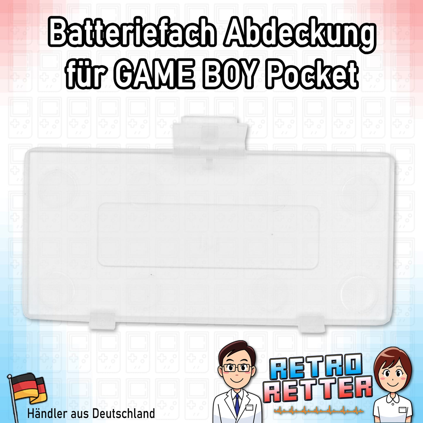 GAME BOY Pocket Batteriedeckel, Farbe: Farbauswahl