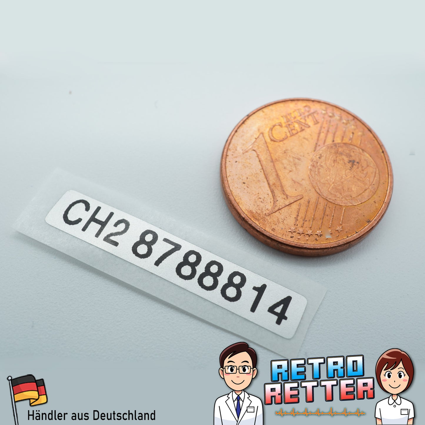 Seriennummer Sticker für GAME BOY Classic