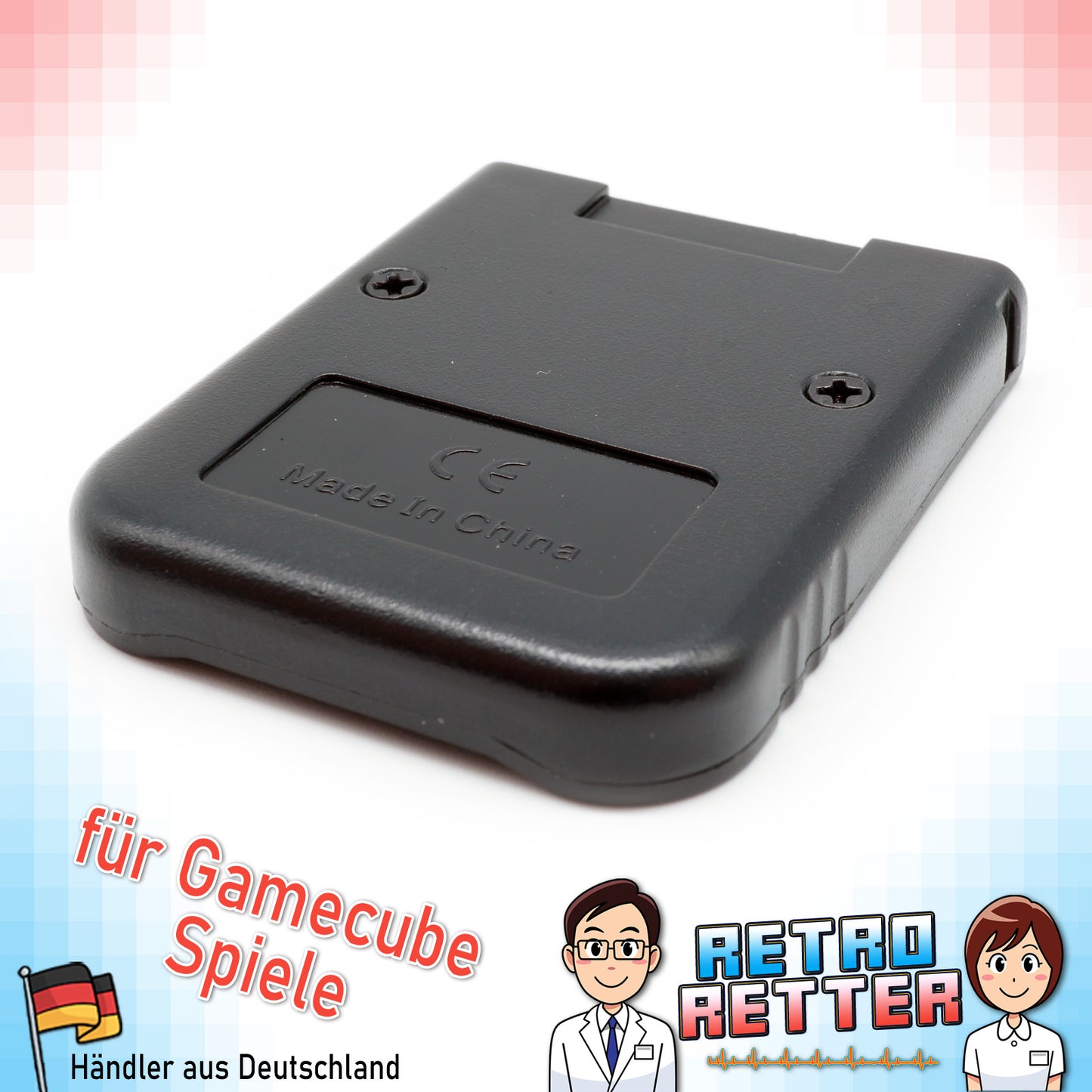 Speicherkarte Schwarz für Nintendo GameCube & Wii - 32 MB / 507 Blöcke -