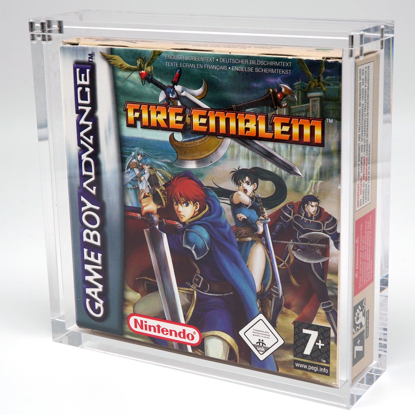 Premium Acryl Case für GAME BOY Spiele OVPs