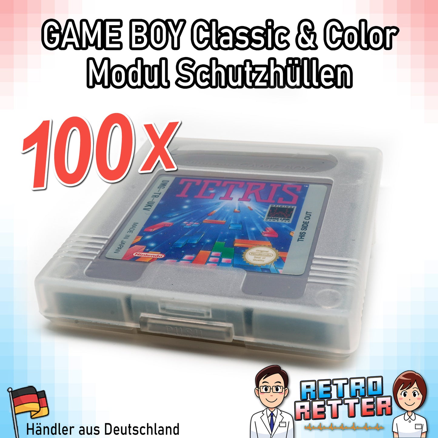 GAME BOY Classic / Color Spiele Modul Schutzhüllen