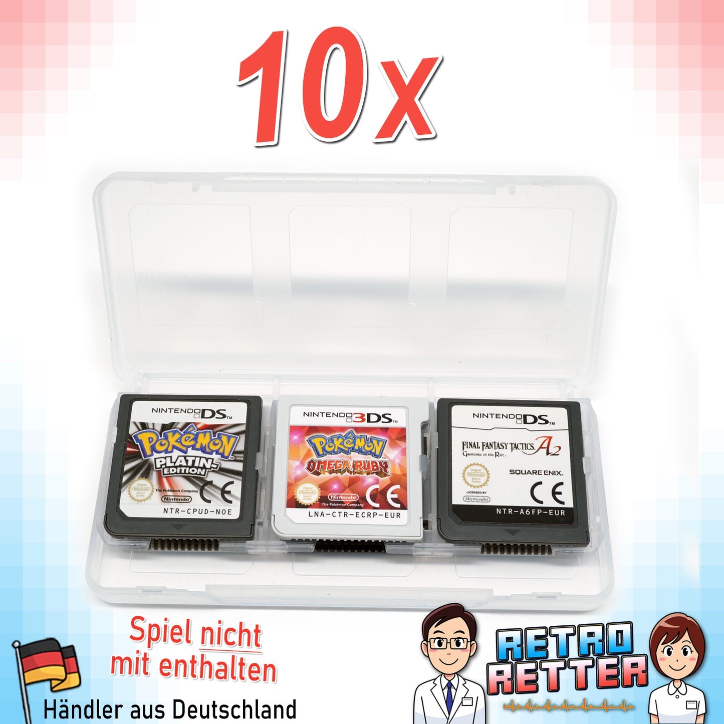 6in1 Nintendo DS & 3DS Modul Case