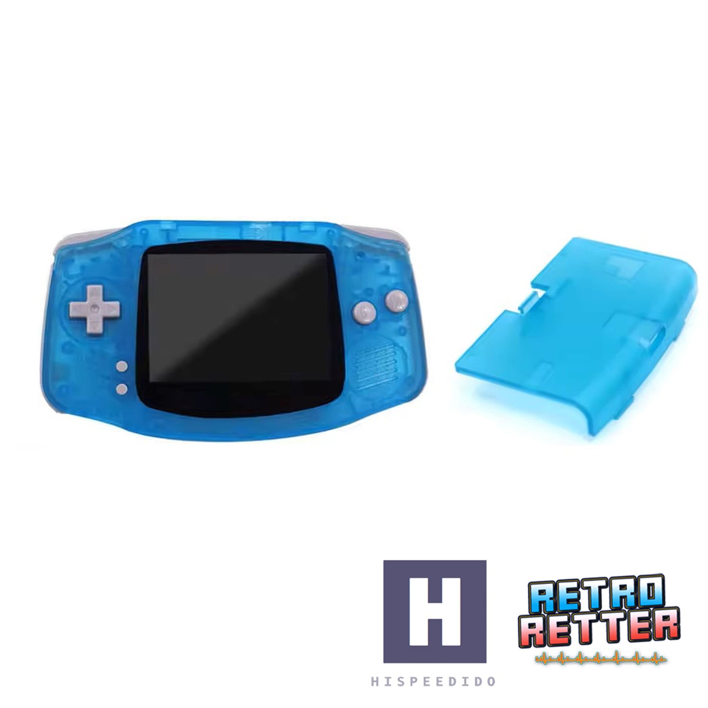 HISPEEDIDO GBA Gehäuse für IPS Display Set V5 / V2 für GameBoy Advance