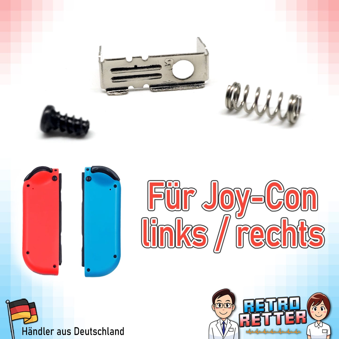 Metallbügel für Nintendo Joy-Con Controller Verriegelung