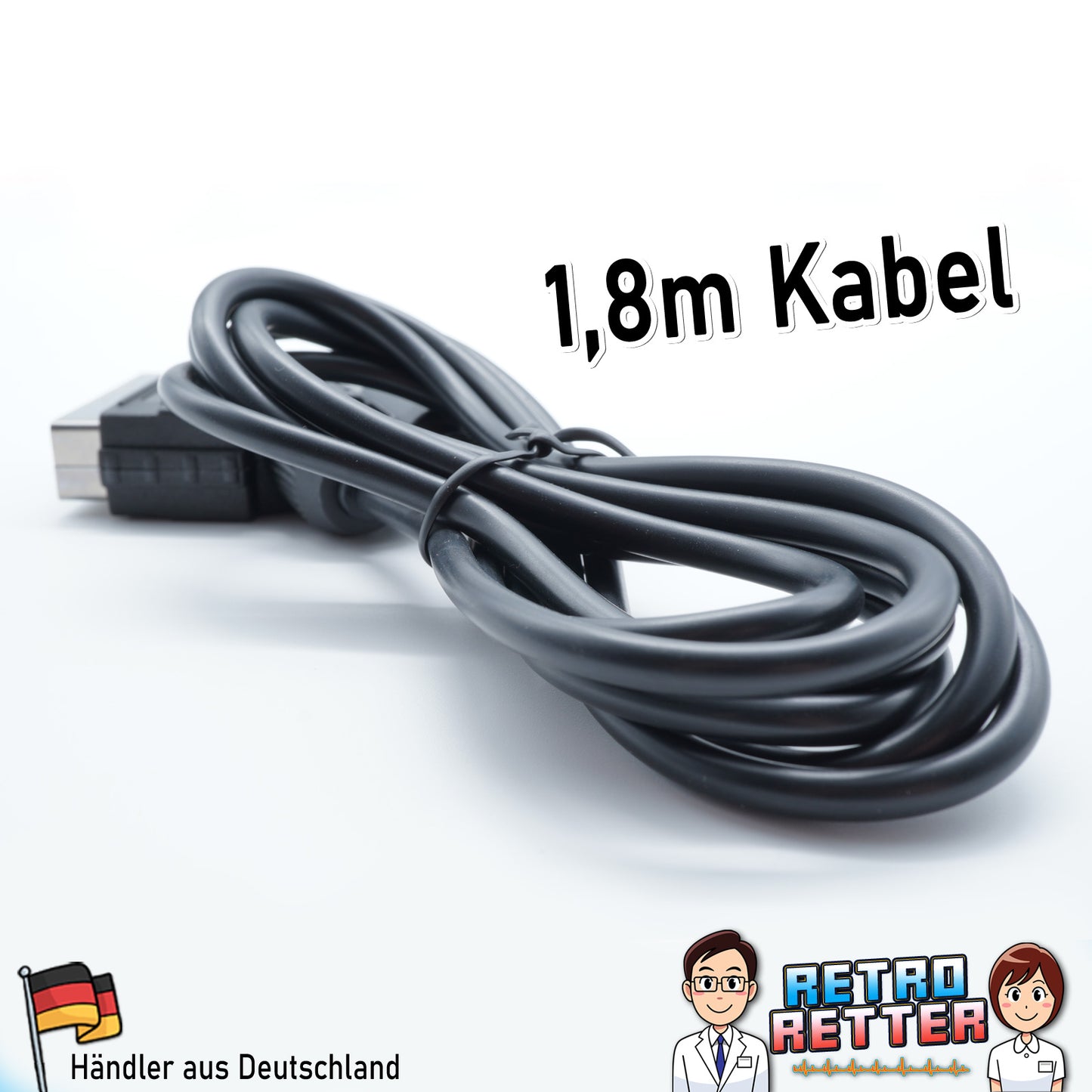 TV AV Scart Kabel - Sega Mega Drive 1 & Master System -