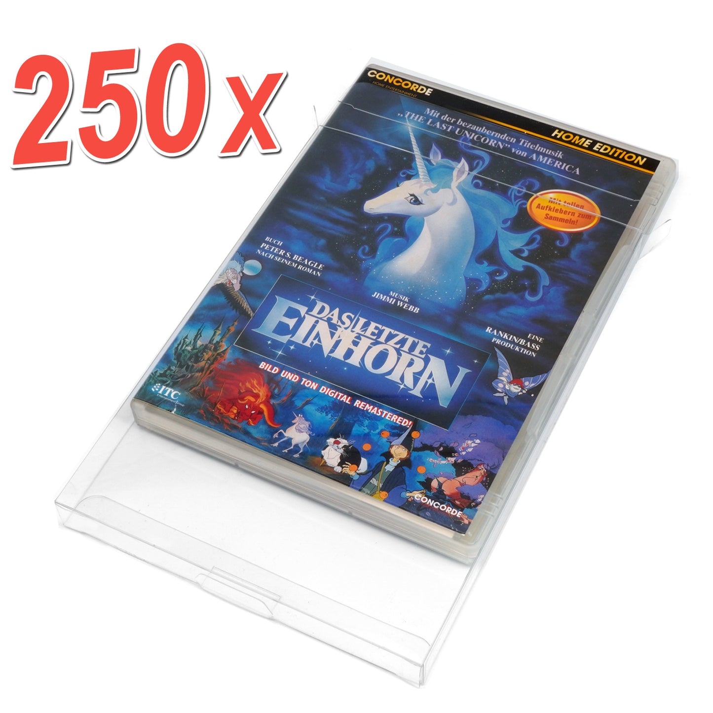 DVD Film Schutzhüllen Exklusives RetroRetter V2 Design!