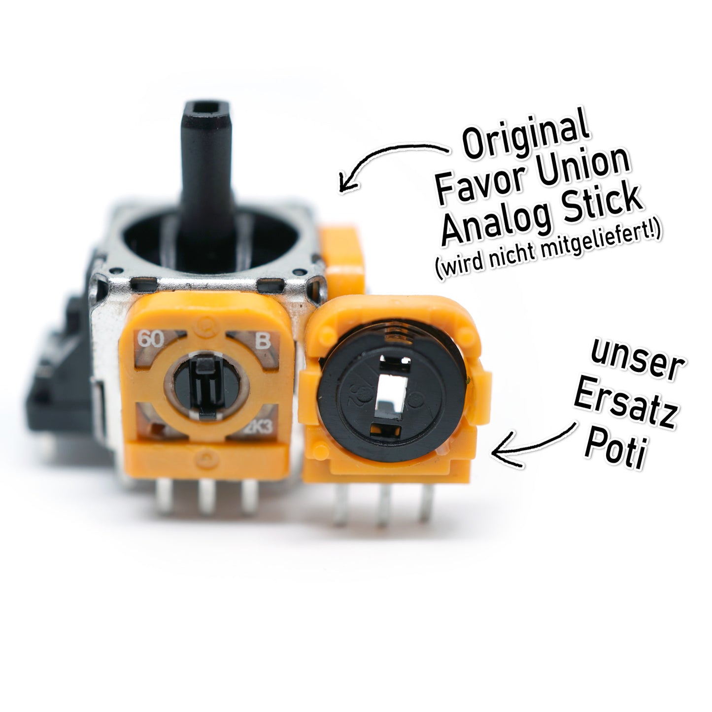 Potis für PS5 Controller Analog-Sticks - Neu, Dritthersteller, 2,3k -