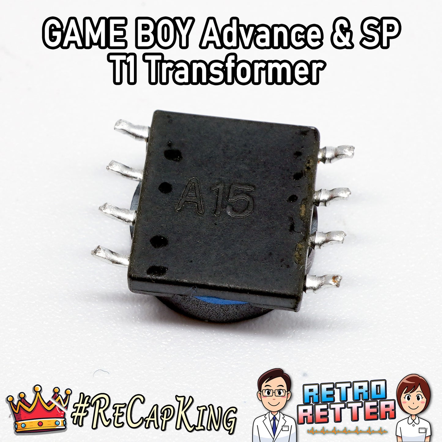 #ReCapKing 40T/42T Transformer für Nintendo GAME BOY Advance - GBA | GBA SP -