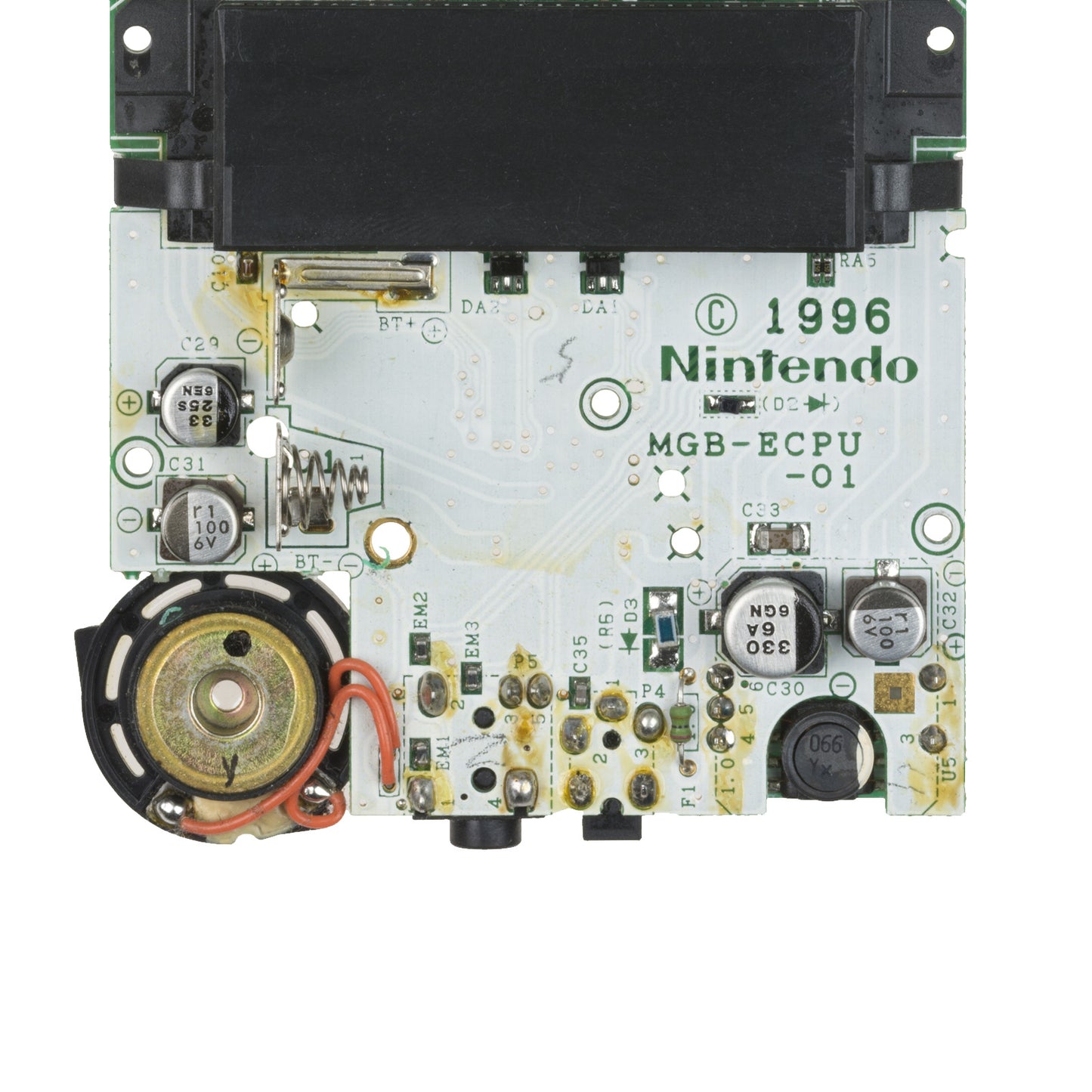 #ReCapKing Kondensatoren Set für GAME BOY Pocket Platine