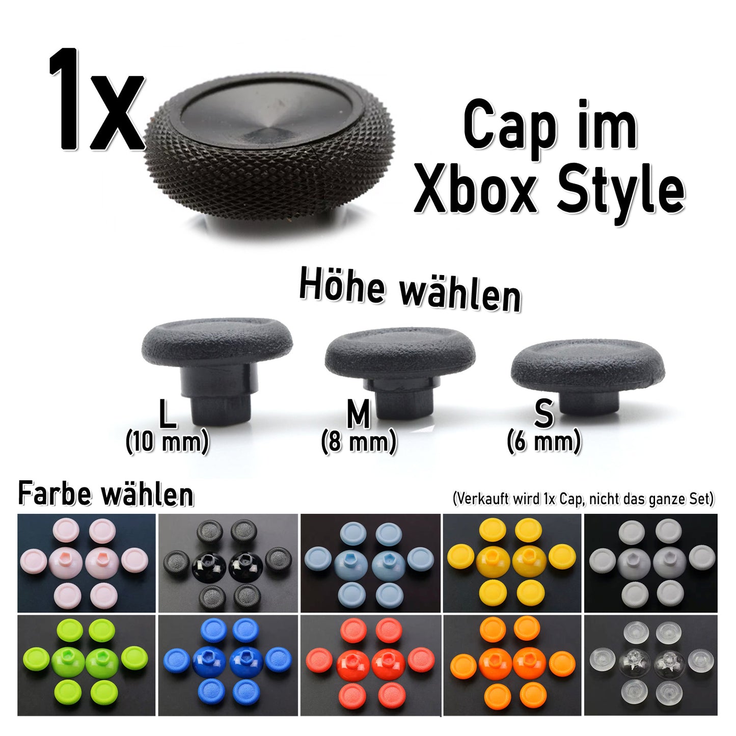 Swap Stick für PS4, PS5 und Xbox Controller Aim Assist