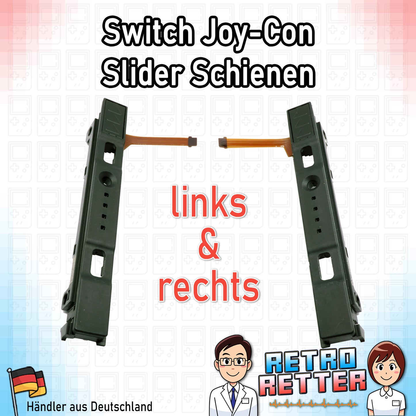 Slider Schiene für Nintendo Switch Joy-Con Controller (links/rechts)