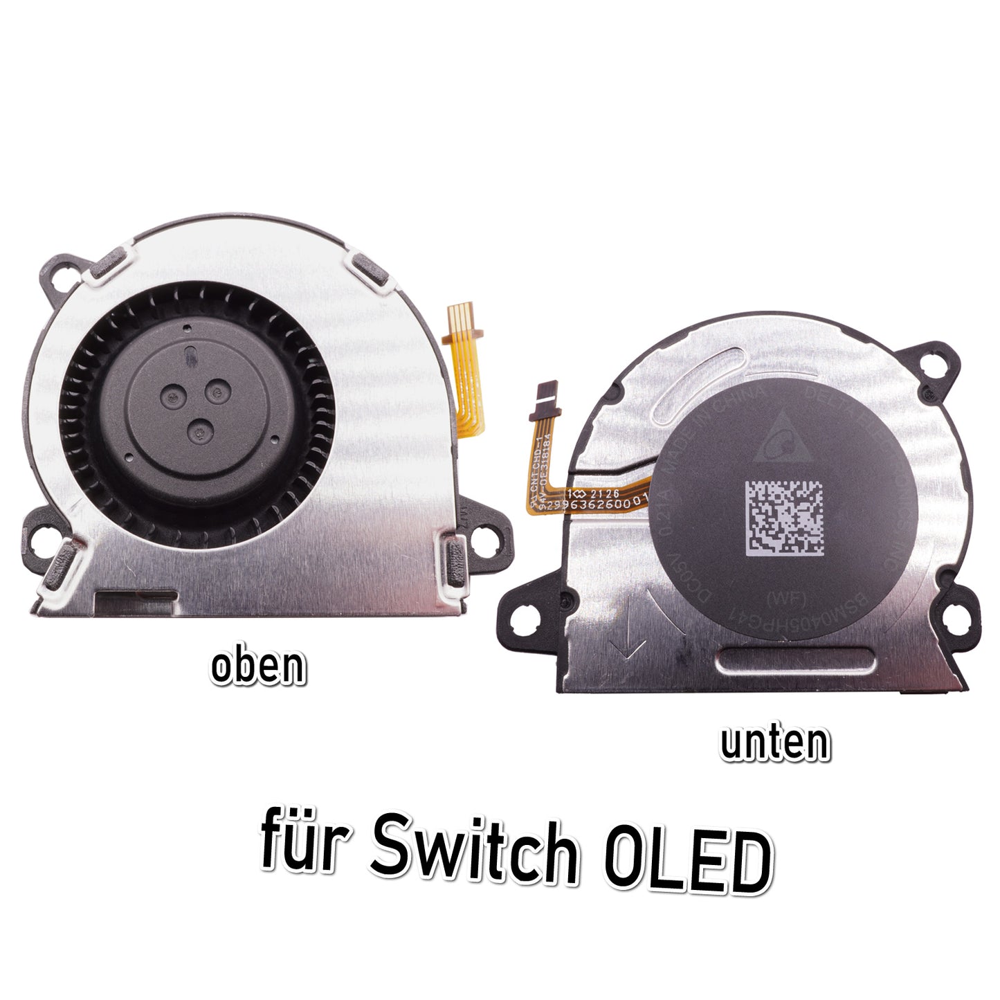 Gehäuselüfter für Nintendo Switch (Standard v1/Lite/OLED)