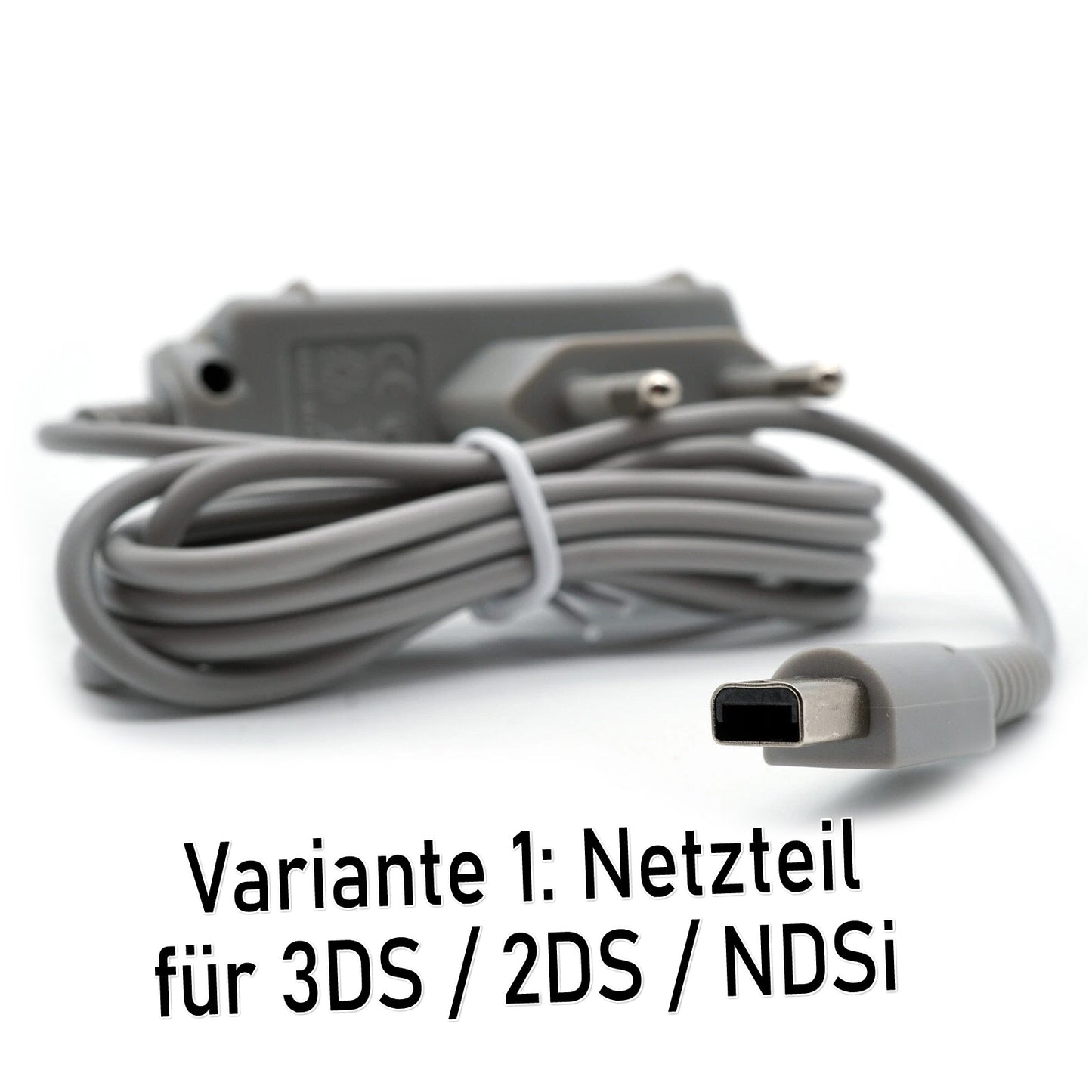 Netzteil oder USB Ladekabel für Nintendo 3DS / 2DS und DSi Konsolen (auch "New" und "XL")