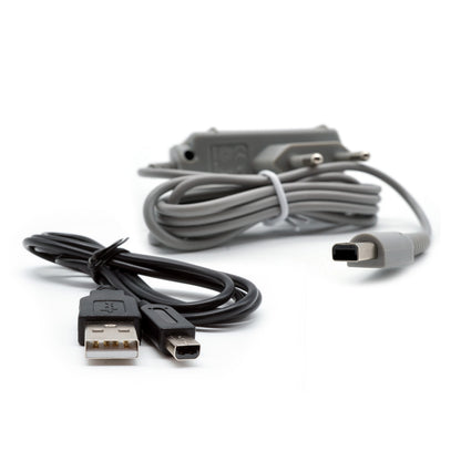 Netzteil oder USB Ladekabel für Nintendo 3DS / 2DS und DSi Konsolen (auch "New" und "XL")