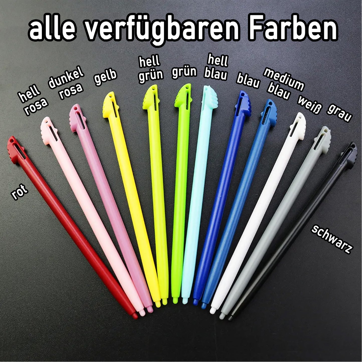 Nintendo (New) 3DS / 2DS (XL) Ersatz Eingabestift Touchpen