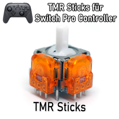 Switch Pro Controller TMR Sticks / Hall Effect V3 Sticks