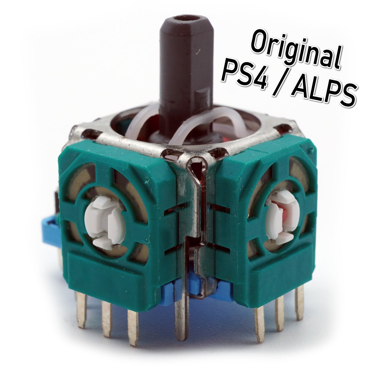 Original ALPS Analog-Stick für PS4 Controller - mit 10k Potentiometer in weiß -