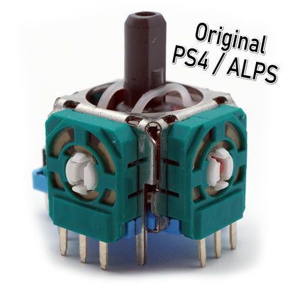 Original ALPS Analog-Stick für PS4 Controller - mit 10k Potentiometer in weiß -