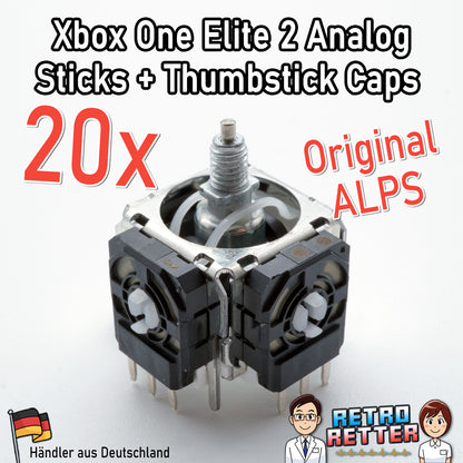 Analog-Sticks für PlayStation, Xbox und Switch Controller - Neu, 2,3k oder 10k Poti -