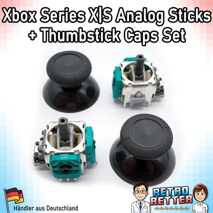 Analog-Sticks und Thumbstick Caps für - PS5, Xbox Series S / X, Switch Pro Controller -