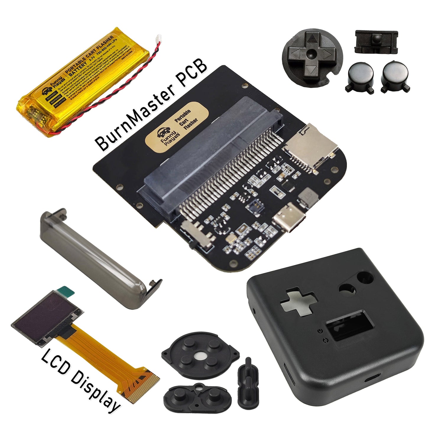 FunnyPlaying BurnMaster Cart Flasher Set mit Tasten