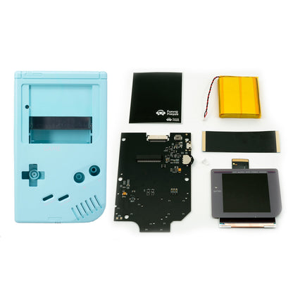 FunnyPlaying Q5 IPS Set für GameBoy Classic mit Gehäuse, Akku und USB-C Anschluss