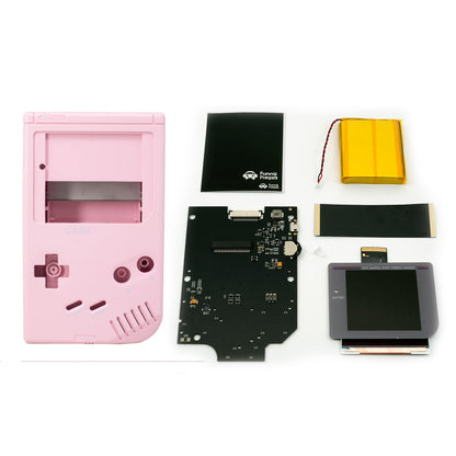 FunnyPlaying Q5 IPS Set für GameBoy Classic mit Gehäuse, Akku und USB-C Anschluss