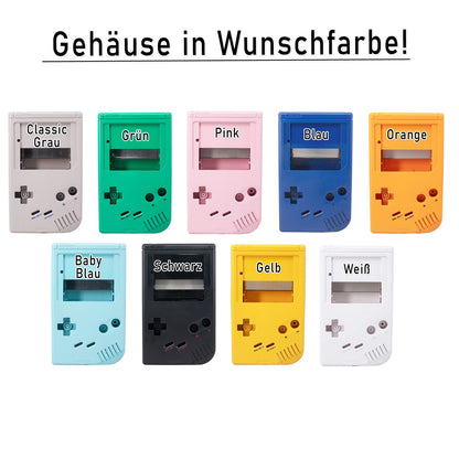 FunnyPlaying Q5 IPS Set für GameBoy Classic mit Gehäuse, Akku und USB-C Anschluss
