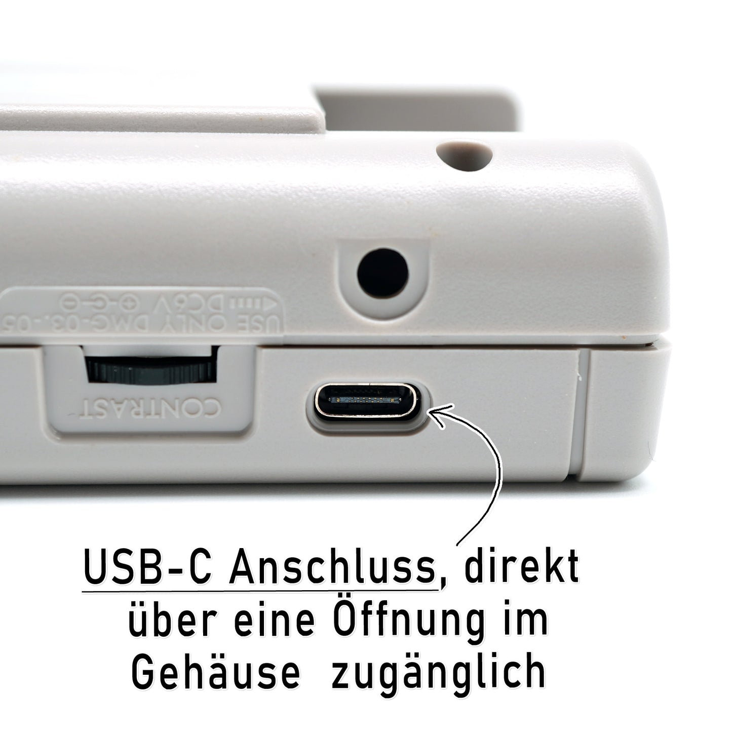 FunnyPlaying Q5 IPS Set für GameBoy Classic mit Gehäuse, Akku und USB-C Anschluss