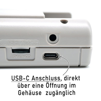 FunnyPlaying Q5 IPS Set für GameBoy Classic mit Gehäuse, Akku und USB-C Anschluss