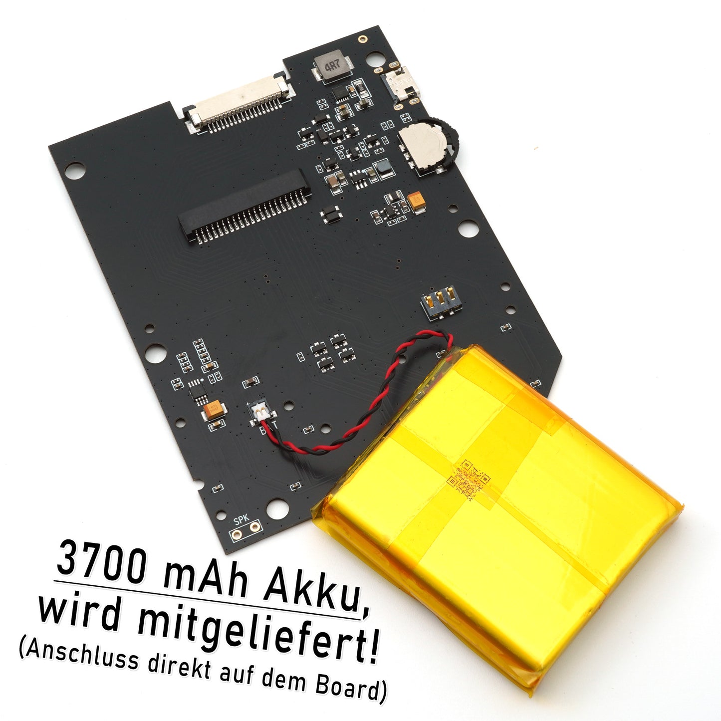 FunnyPlaying Q5 IPS Set für GameBoy Classic mit Akku und USB-C Anschluss