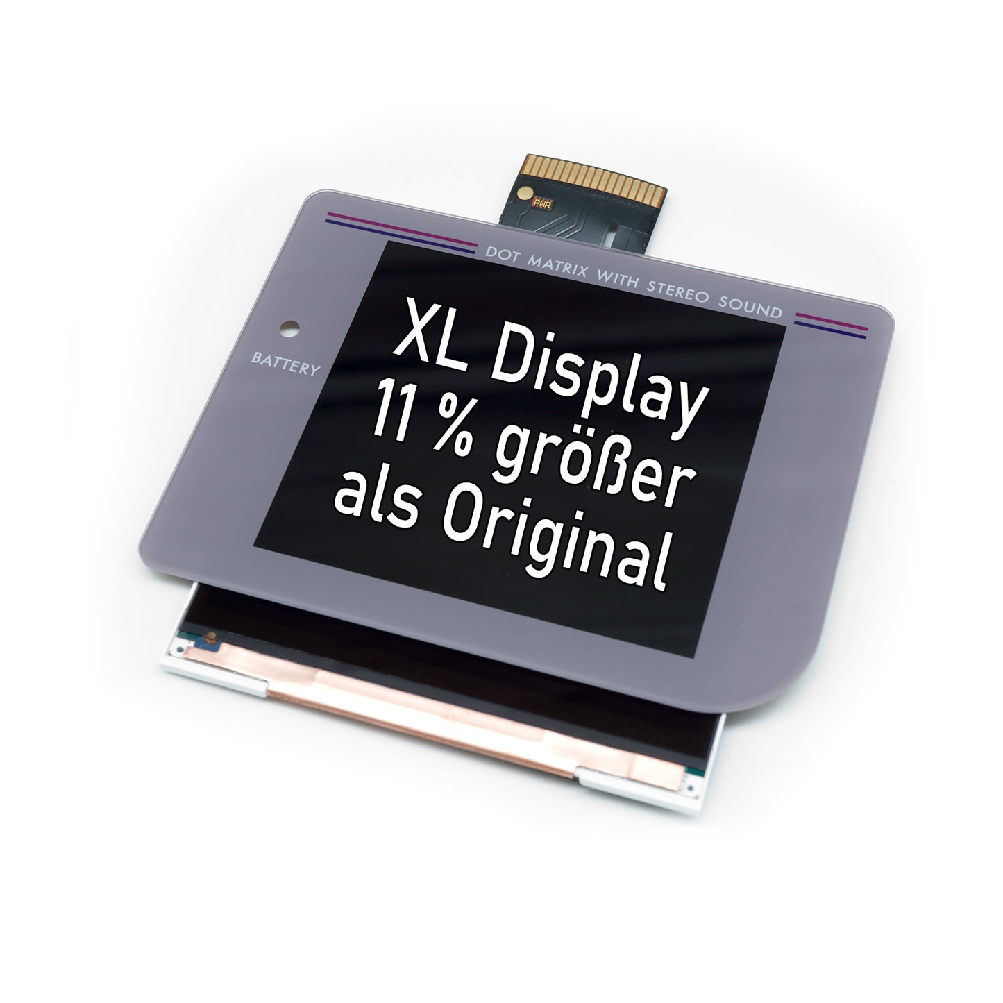 FunnyPlaying Q5 IPS Set für GameBoy Classic mit Akku und USB-C Anschluss