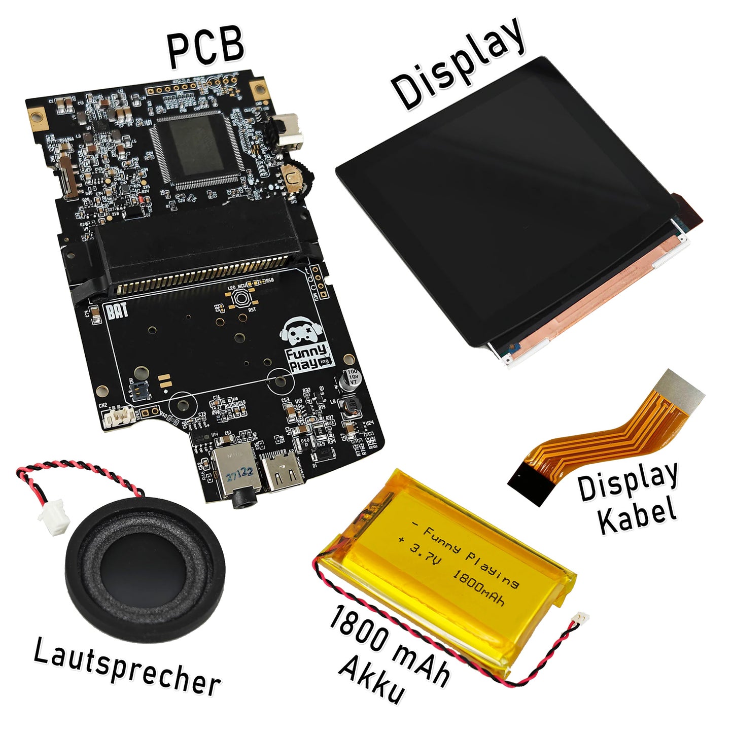 FunnyPlaying FPGBC Set für FPGA Konsole wie GAME BOY Color