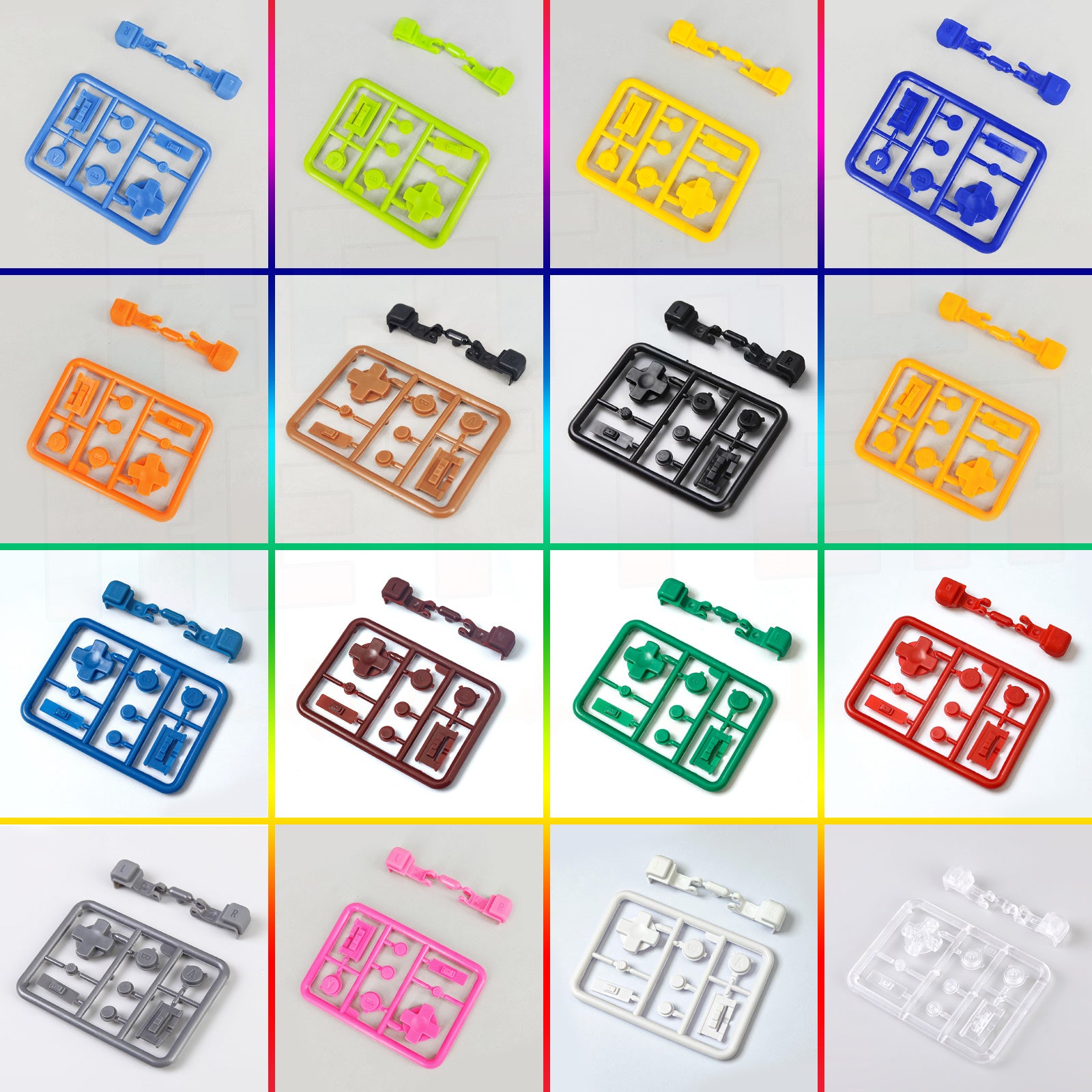 FunnyPlaying GBA SP Button Set für GAME BOY Advance