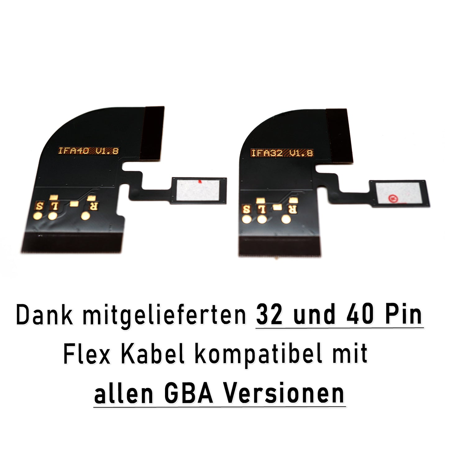 FunnyPlaying GBA IPS M2 Laminated OSD 3.0 Set für GAME BOY Advance