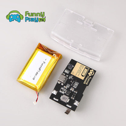 FunnyPlaying GBA Li-Ion Akku USB-C Modul mit Batteriedeckel GameBoy Advance