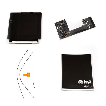 FunnyPlaying GBC Q5 IPS LCD Set v2.1 Laminated + Gehäuse