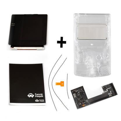 FunnyPlaying GBC Q5 IPS LCD Set v2.1 Laminated + Gehäuse