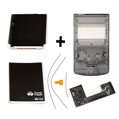 FunnyPlaying GBC Q5 IPS LCD Set v2.1 Laminated + Gehäuse