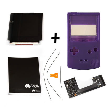 FunnyPlaying GBC Q5 IPS LCD Set v2.1 Laminated + Gehäuse