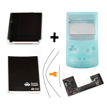 FunnyPlaying GBC Q5 IPS LCD Set v2.1 Laminated + Gehäuse