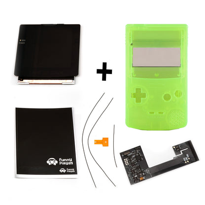 FunnyPlaying GBC Q5 IPS LCD Set v2.1 Laminated + Gehäuse