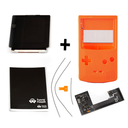 FunnyPlaying GBC Q5 IPS LCD Set v2.1 Laminated + Gehäuse