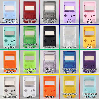 FunnyPlaying GBC Q5 IPS LCD Set v2.1 Laminated + Gehäuse