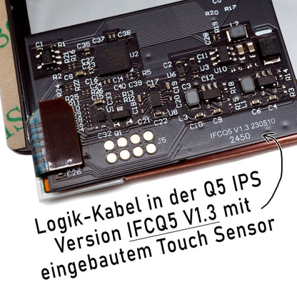 FunnyPlaying GBC Q5 IPS LCD Set v2.1 Laminated + Gehäuse