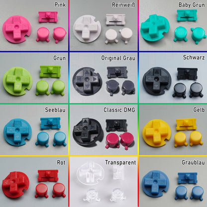 FunnyPlaying GBP Button Set für GameBoy Pocket